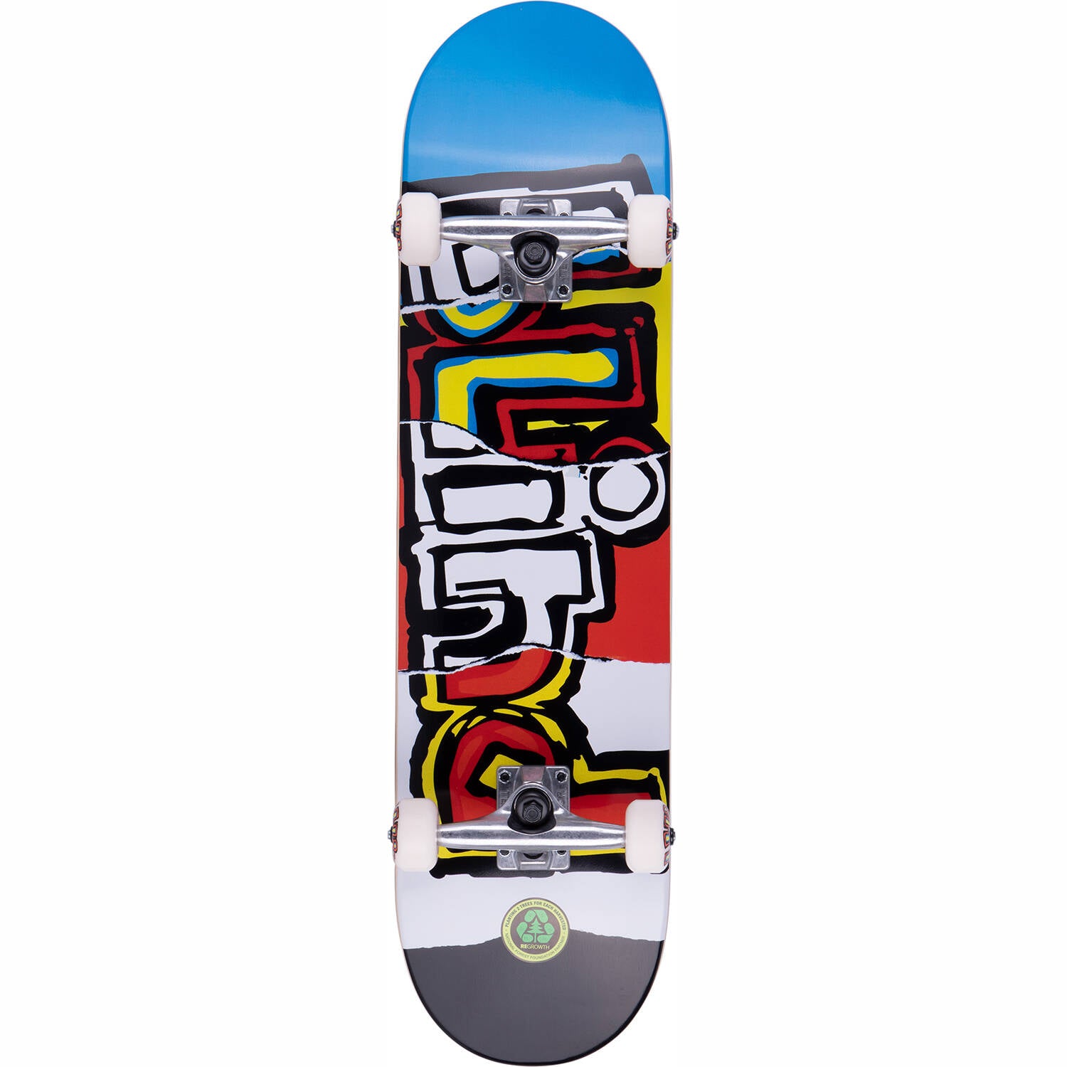 Blind OG Ripped Complete Skateboard - Multi 8"