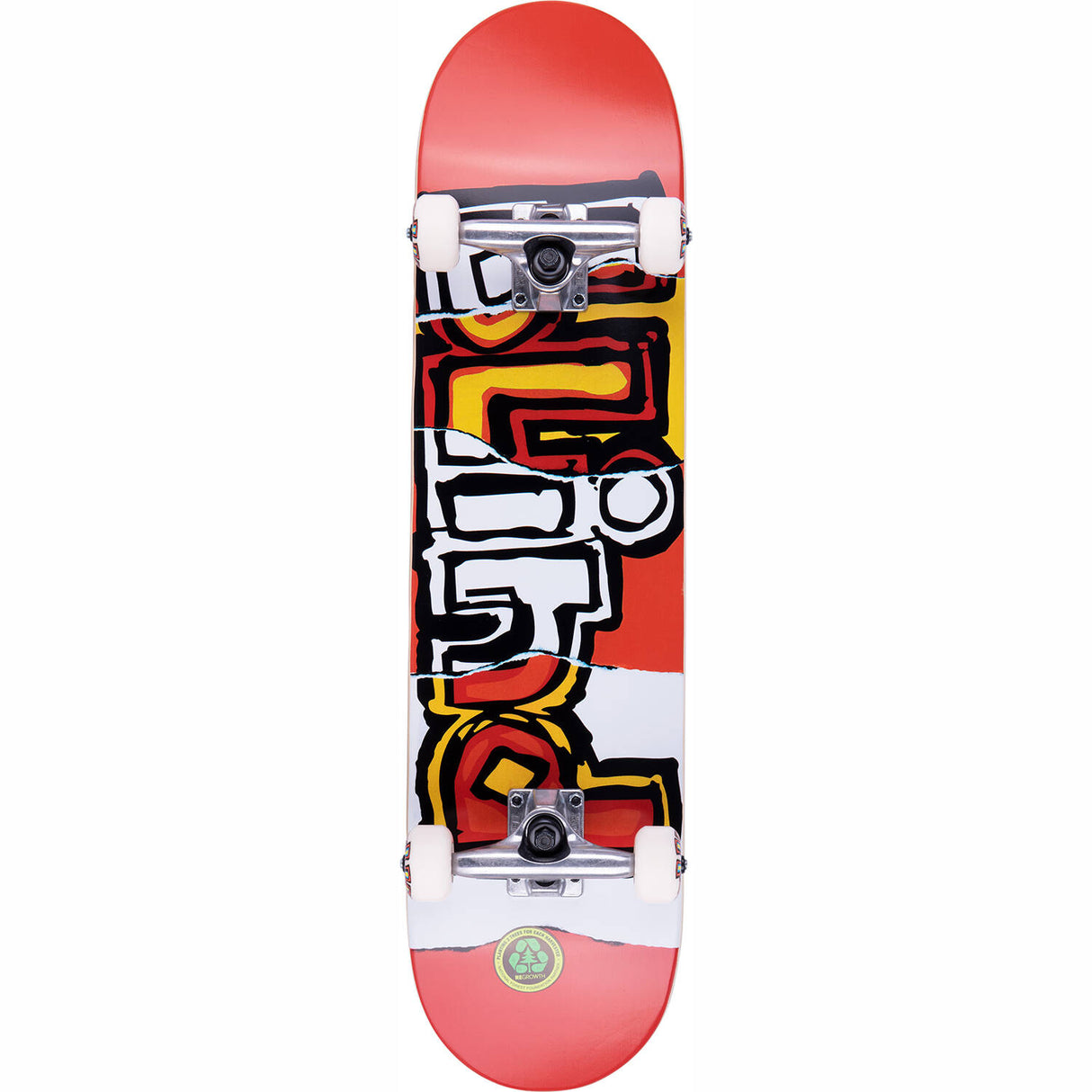 Blind OG Ripped Complete Skateboard - Red/Orange 7.75"