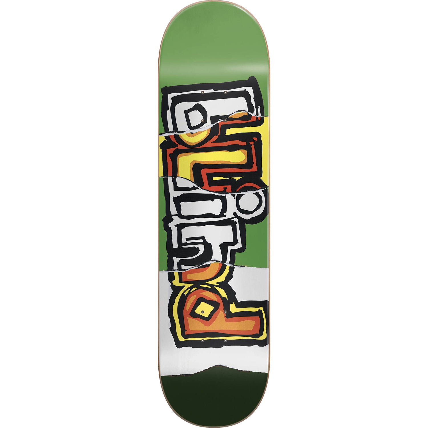 Blind OG Ripped Skateboard Deck - Green 8.25"