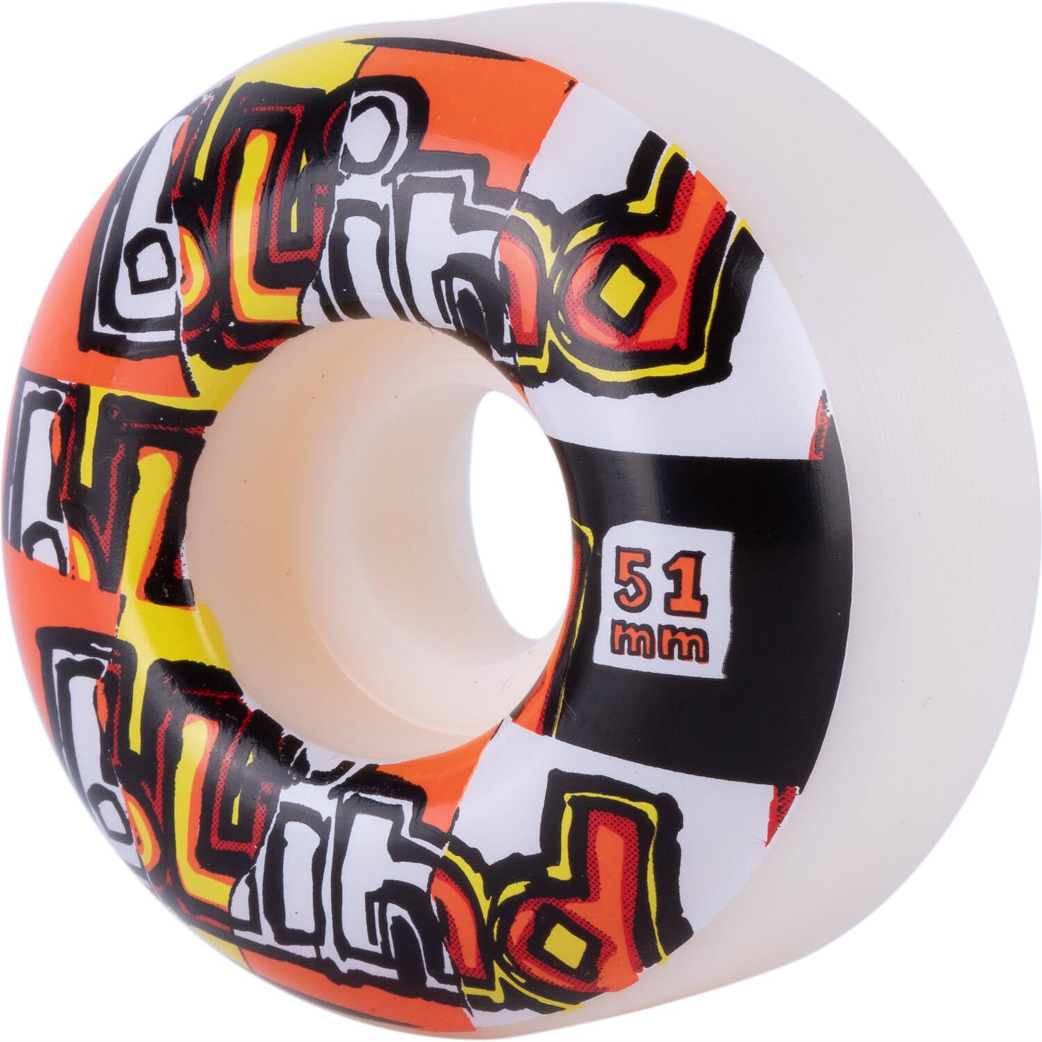 Blind OG Ripped Skateboard Wheels - Red/Orange 51mm