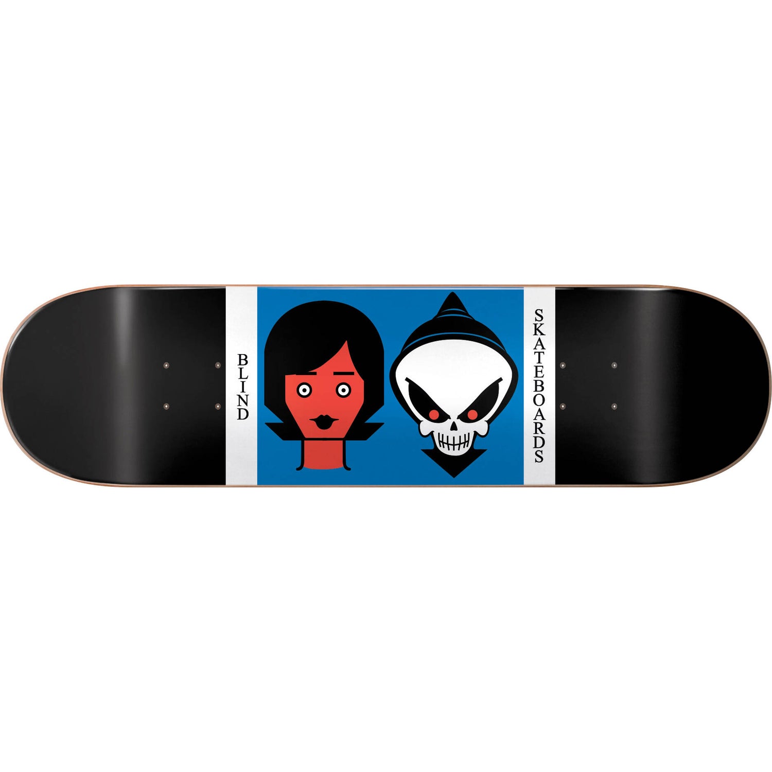 Blind Reaper Doll Skateboard Deck - Black 8.25"