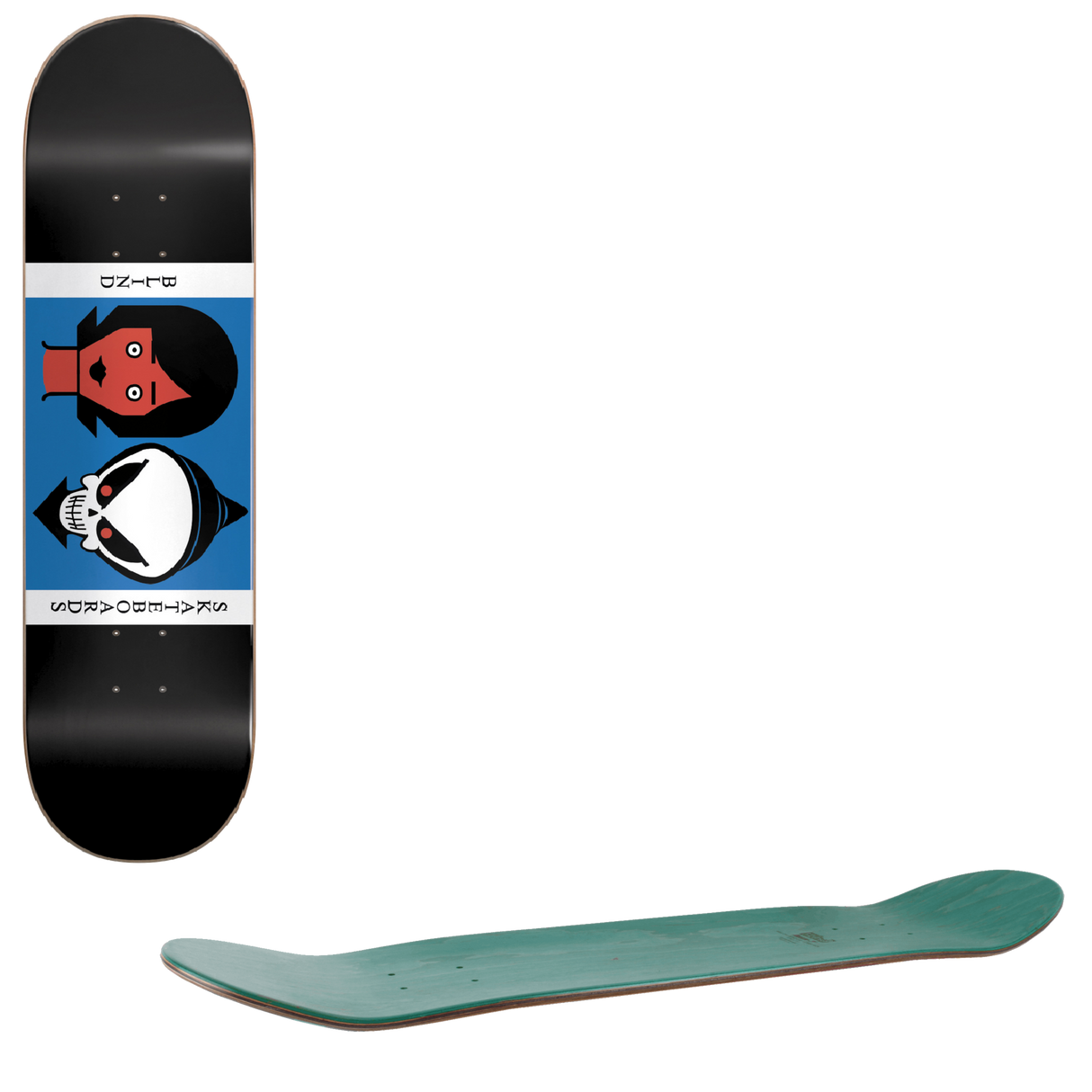 Blind Reaper Doll Skateboard Deck - Black 8.25"