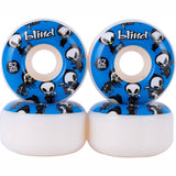 Blind Reaper Wallpaper Skateboard Wheels - Blue 52mm