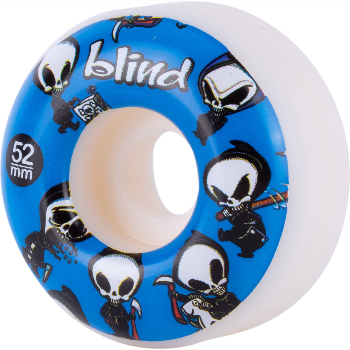 Blind Reaper Wallpaper Skateboard Wheels - Blue 52mm