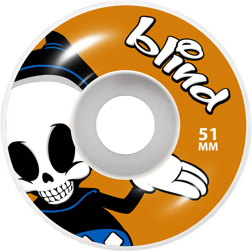 Blind Reaper Character Skateboard Wheels - Orange 51mm
