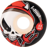 Blind Devil Reaper Skateboard Wheels - Red 53mm