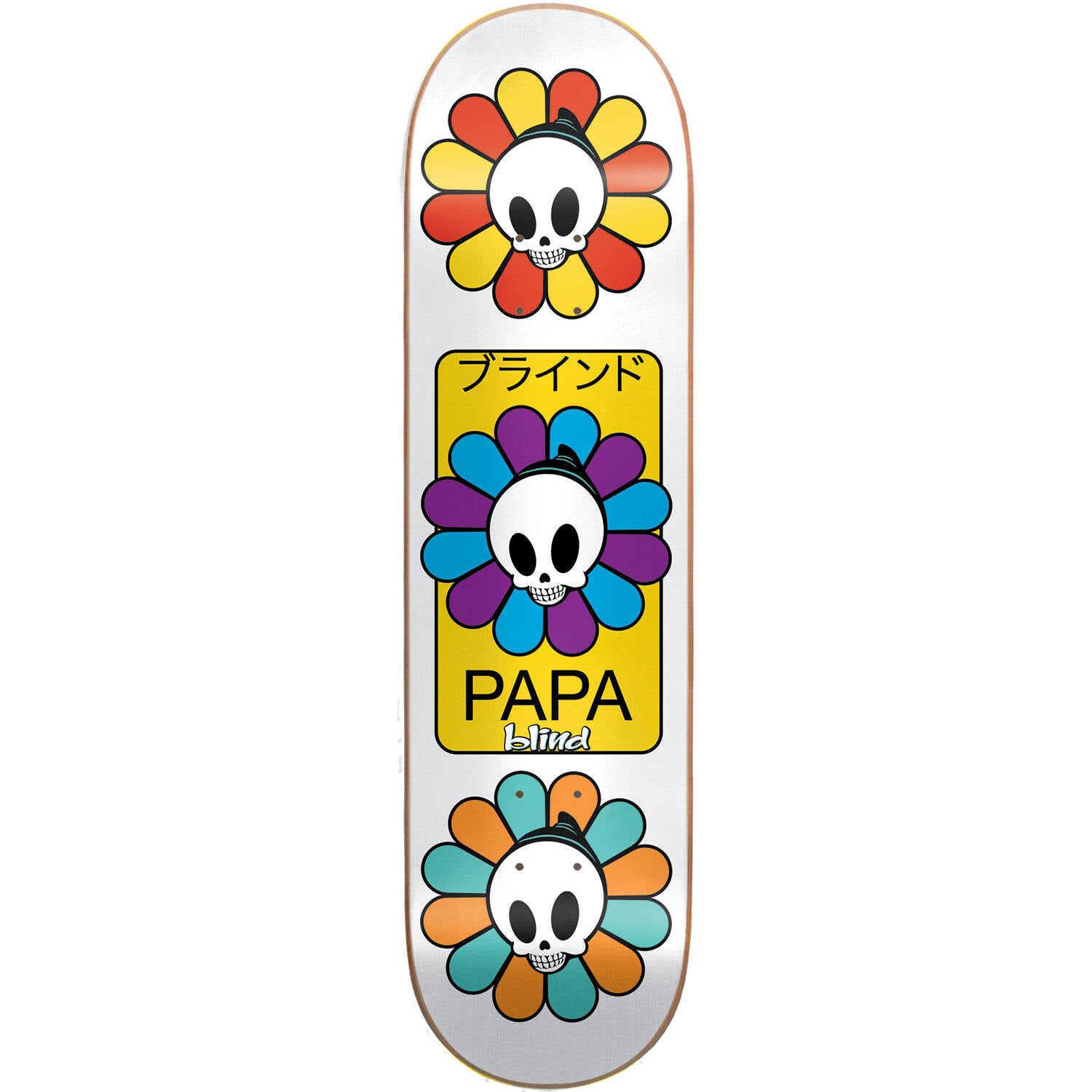 Blind Reaper Bloom Skateboard Deck - Papa 8"