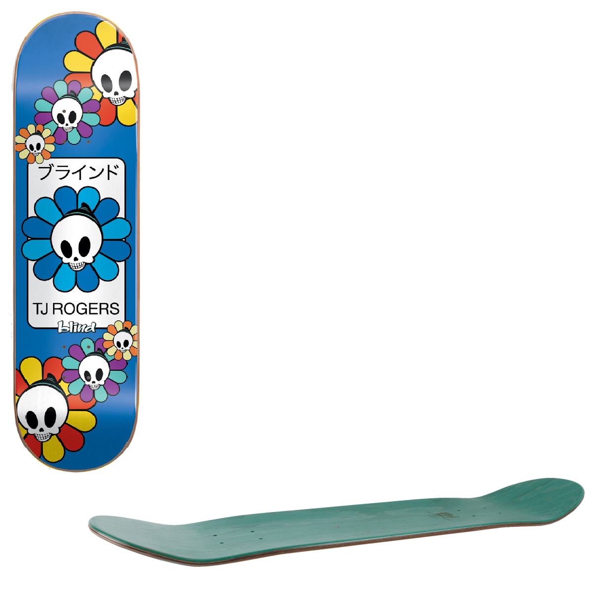 Blind Reaper Bloom Skateboard Deck - Rogers 8.375"