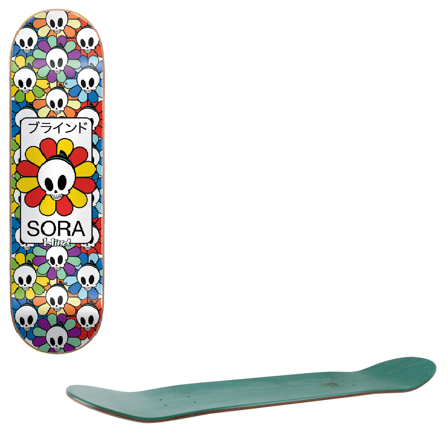 Blind Reaper Bloom Skateboard Deck - Sora 7.75"