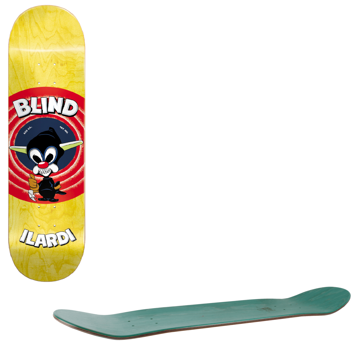Blind Reaper Impersonator Skateboard Deck - Ilardi 8"