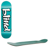 Blind Vintage Logo Skateboard Deck - Teal 7.75"
