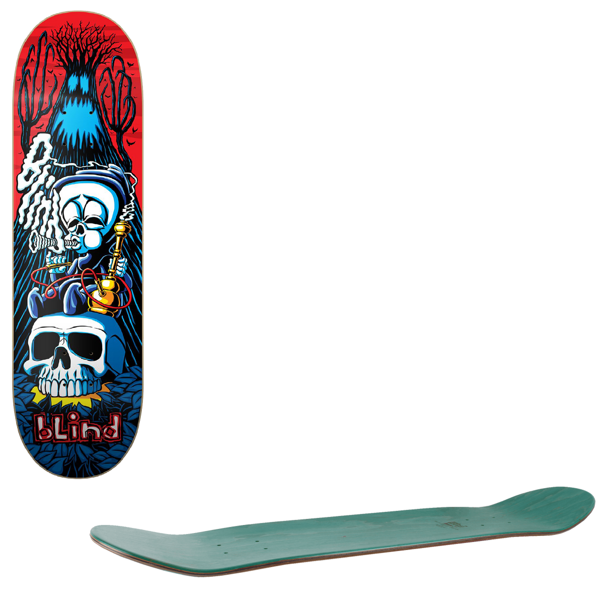 Blind Classic Wonderland Skateboard Deck - Multi 8.5"