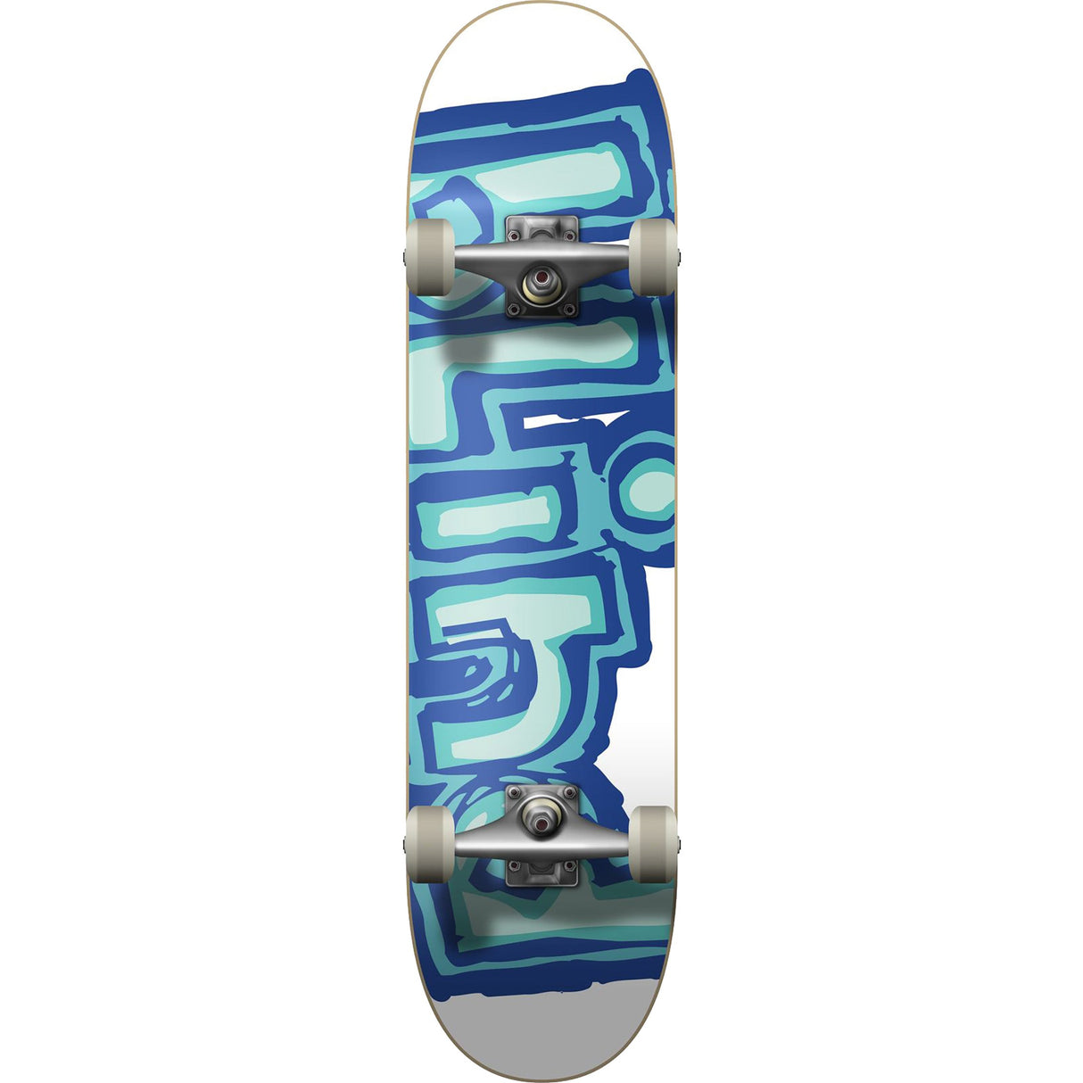 Blind Classic Matte OG Logo Complete Skateboard - Blue/Teal 8.25"