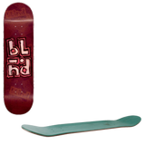 Blind OG Stacked Stamp RHM Skateboard Deck - Red 8''