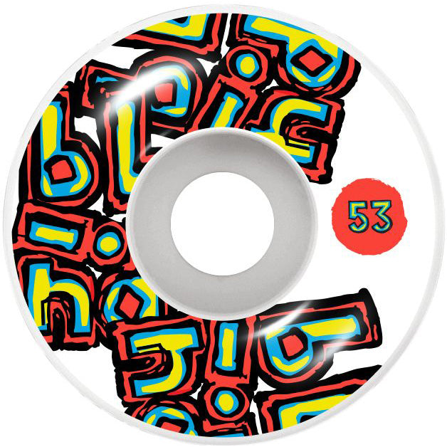 Blind OG Stacked Skateboard Wheels - White 53mm