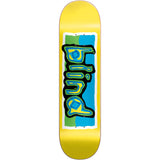 Blind Coloured Logo Skateboard Deck - Yellow 8"