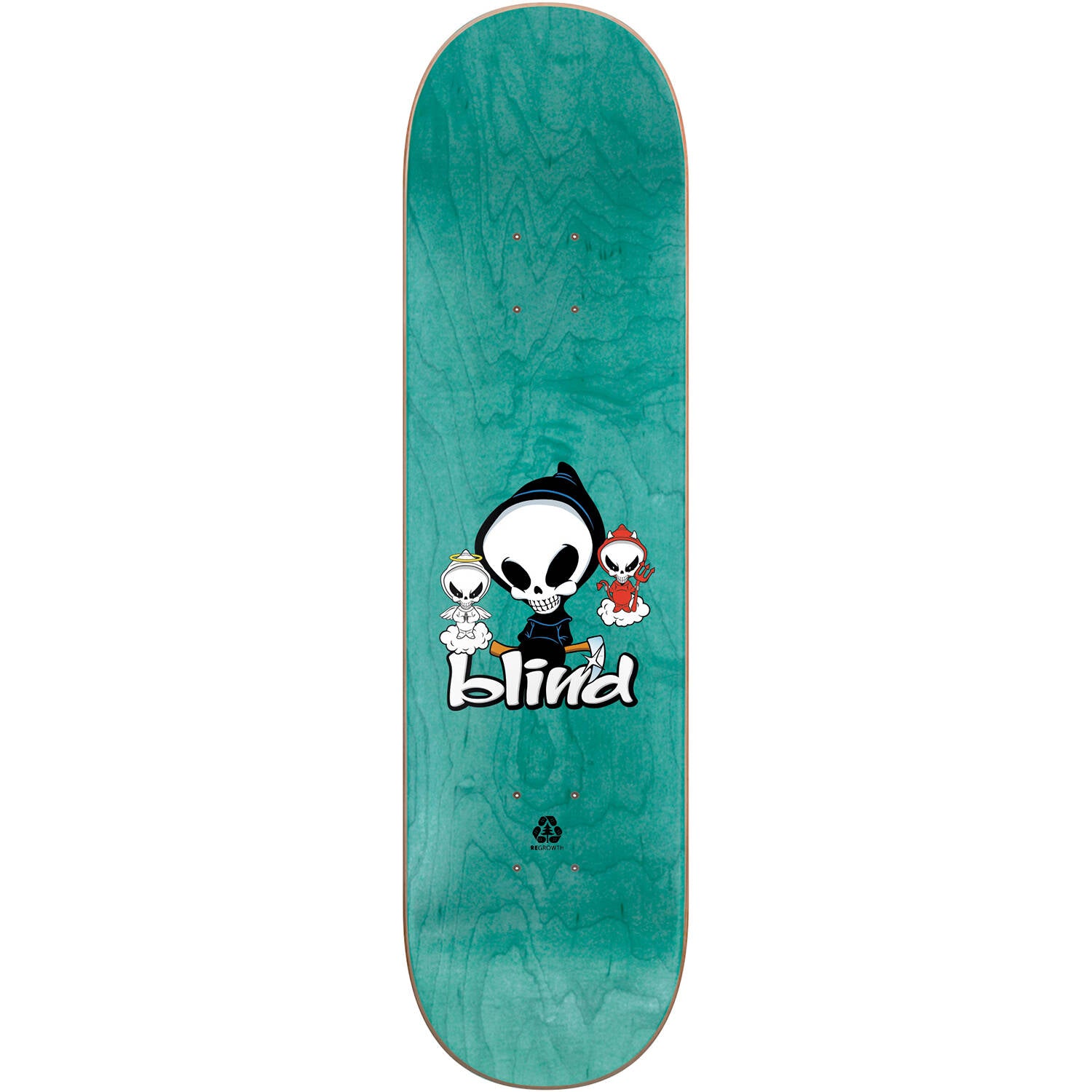 Blind Sora Good VS Evil Reaper Skateboard Deck - 7.75"