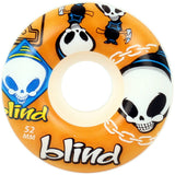 Blind Random Skateboard Wheels - Orange 52mm