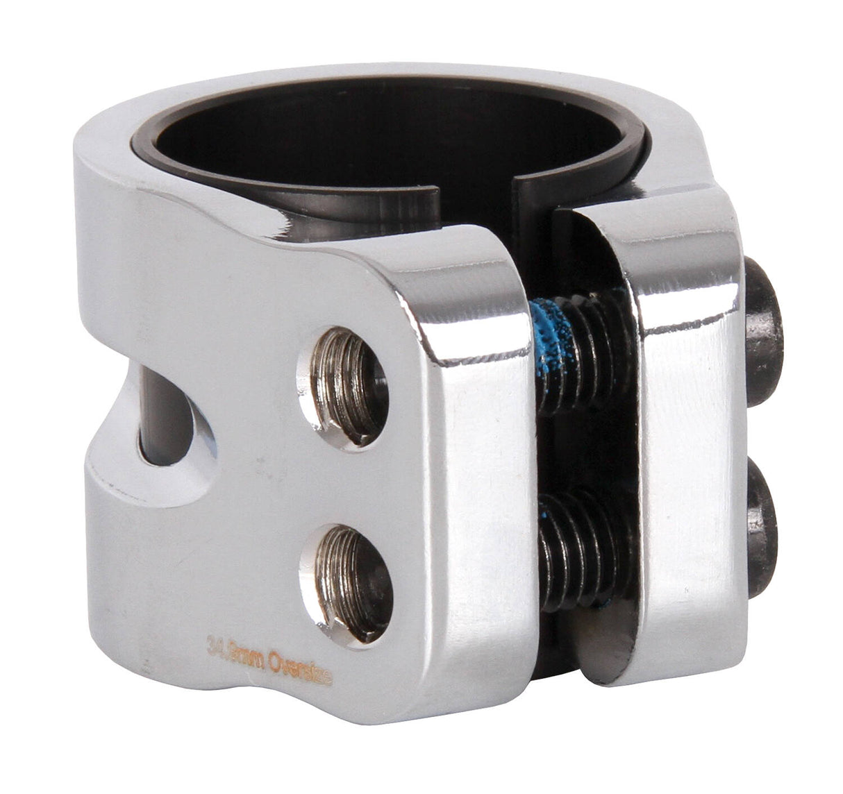 Blunt Twin Slit Double Clamp - Chrome