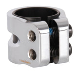 Blunt Twin Slit Double Clamp - Chrome