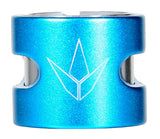 Blunt Twin Slit Double Clamp - Teal