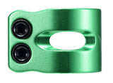 Blunt Twin Slit Double Clamp - Green