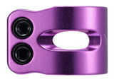 Blunt Twin Slit Double Clamp - Purple
