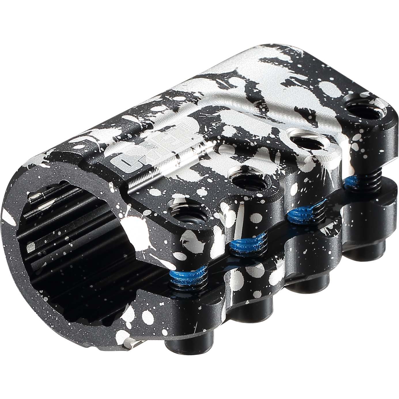 Blunt Omen 4 Bolt SCS Clamp - Splatter