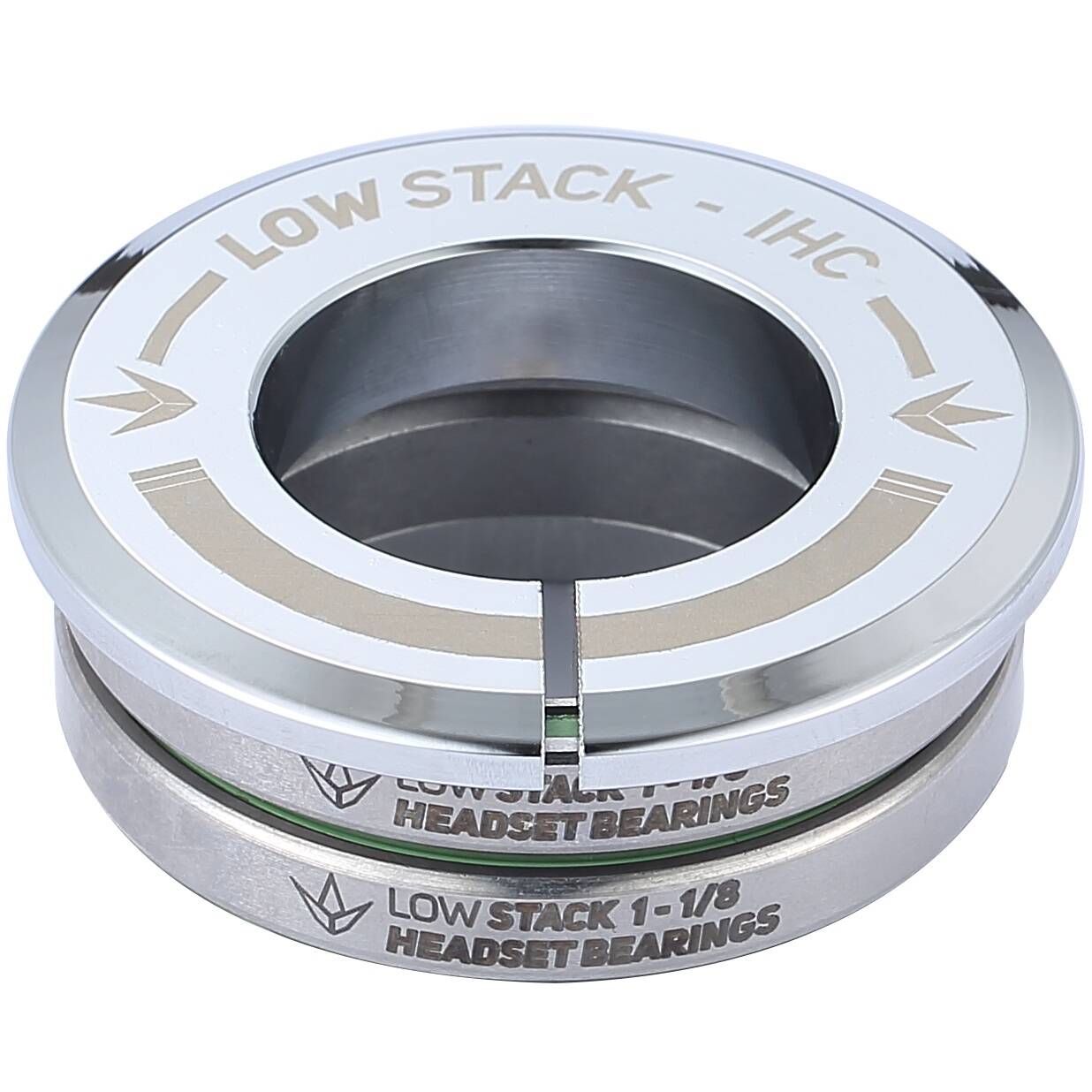Blunt Low Stack IHC Integrated Scooter Headset - Chrome
