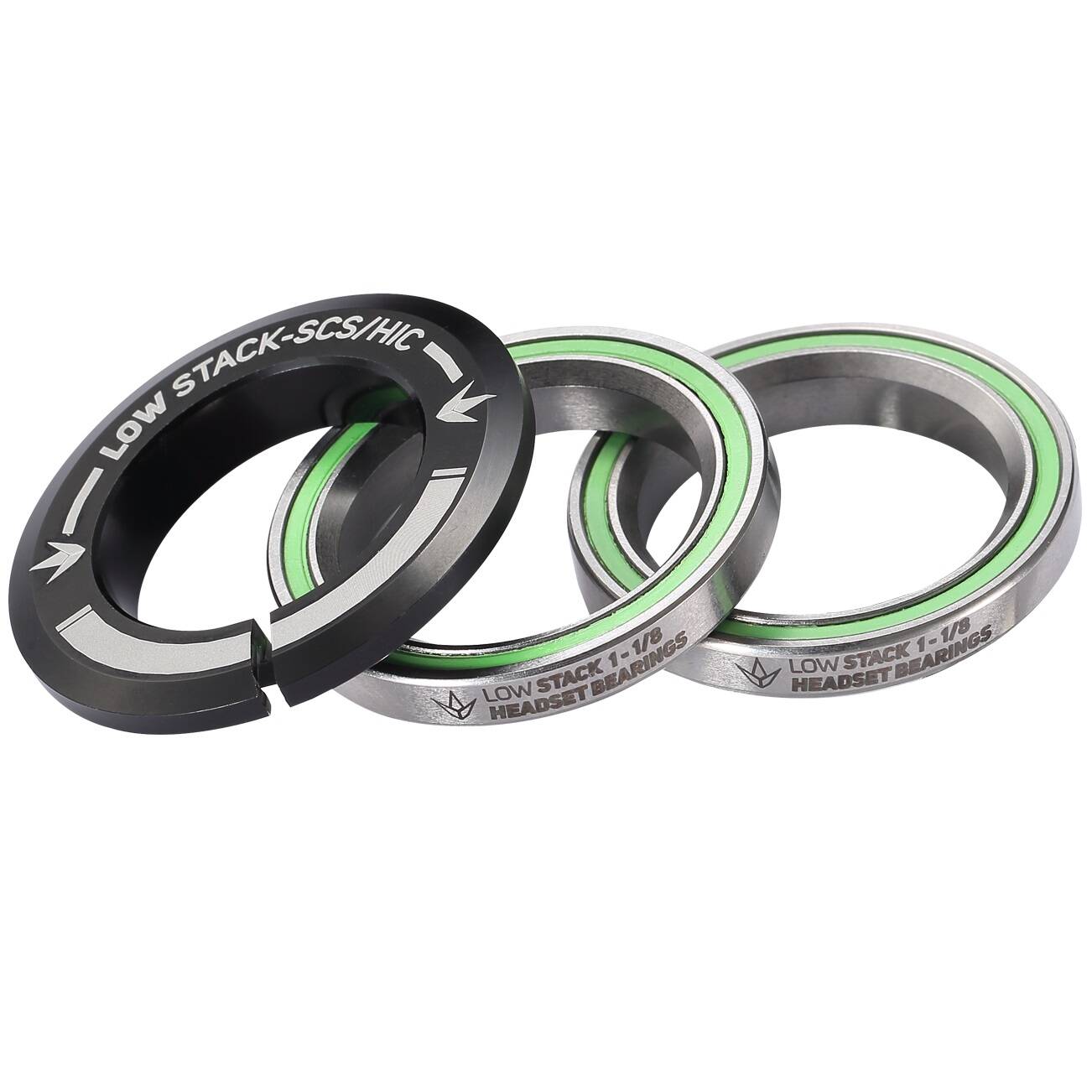 Blunt Low Stack SCS/HIC Integrated Scooter Headset - Black
