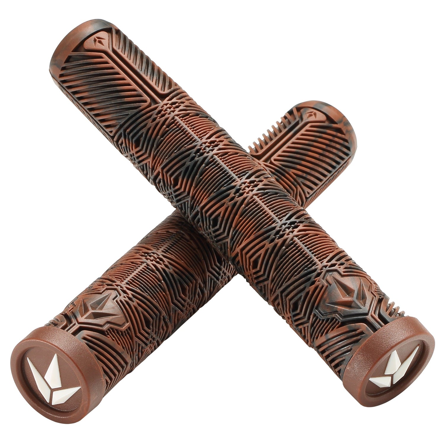 Blunt V3 160mm Bar Grips - Chocolate/Black