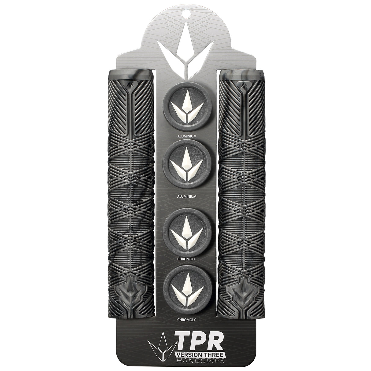 Blunt V3 160mm Bar Grips - Grey/Black