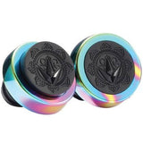 Blunt Halo Scooter Bar Ends - Oil Slick