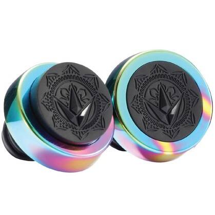 Blunt Halo Scooter Bar Ends - Oil Slick