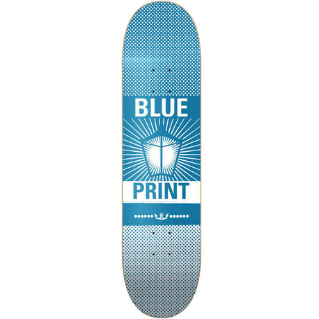 Blueprint Pachinko Skateboard Deck 8'' - Blue/White