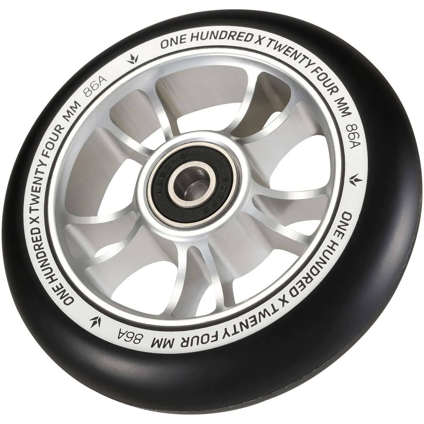 Blunt 100mm Scooter Wheel - Black/Silver