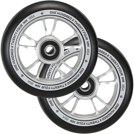 Blunt 100mm Scooter Wheel - Black/Silver