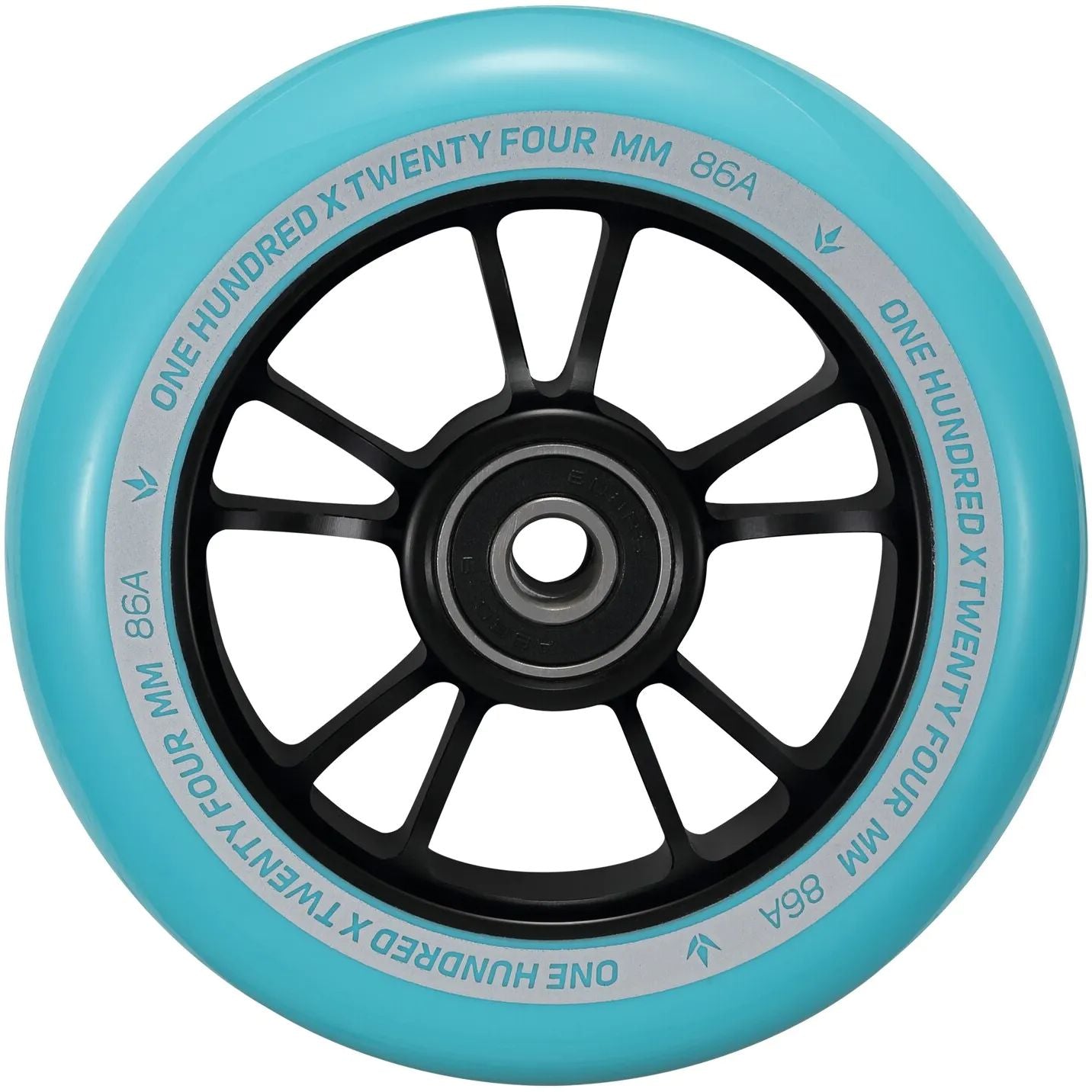 Blunt 100mm Scooter Wheel - Black/Teal