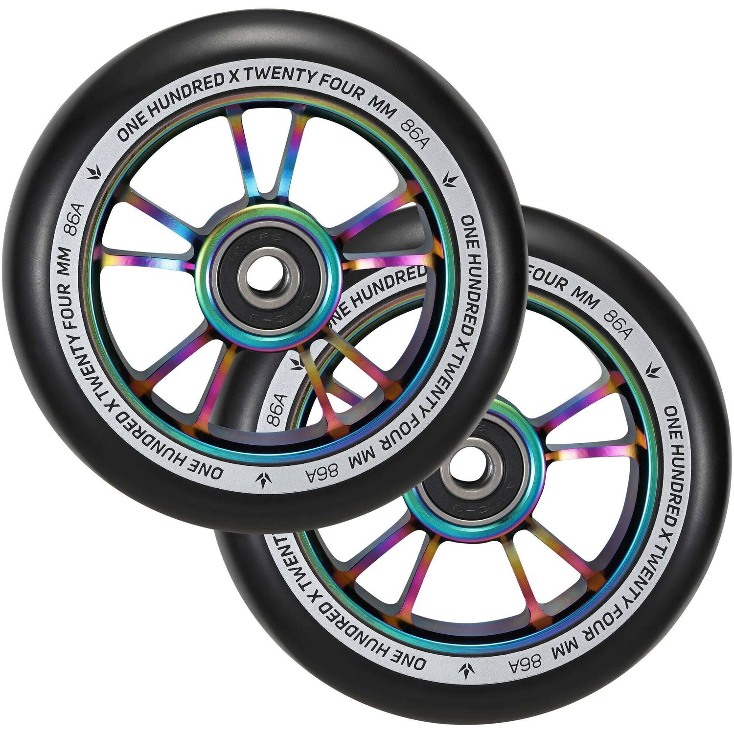 Blunt 100mm Scooter Wheel - Oil Slick/Black