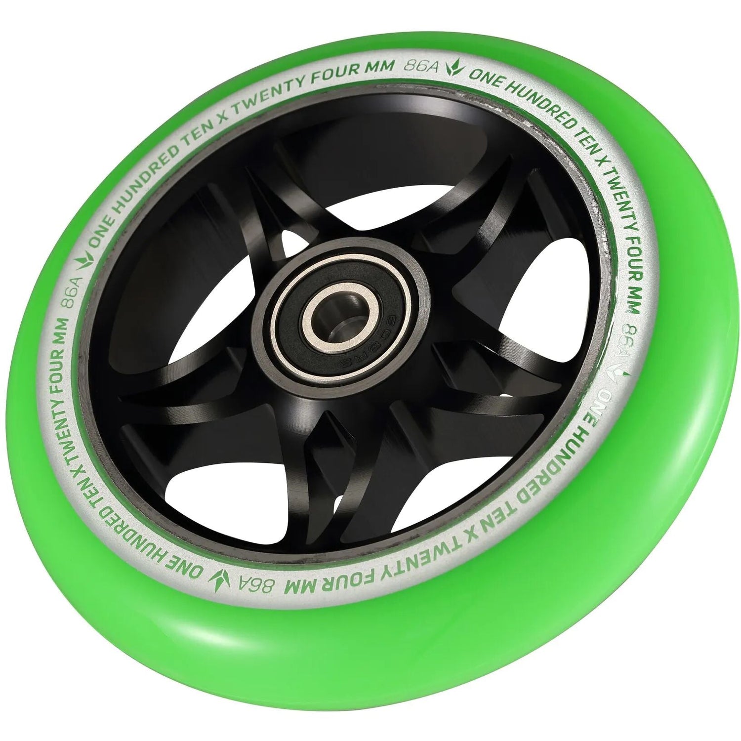 Blunt S3 110mm Scooter Wheel - Black/Green