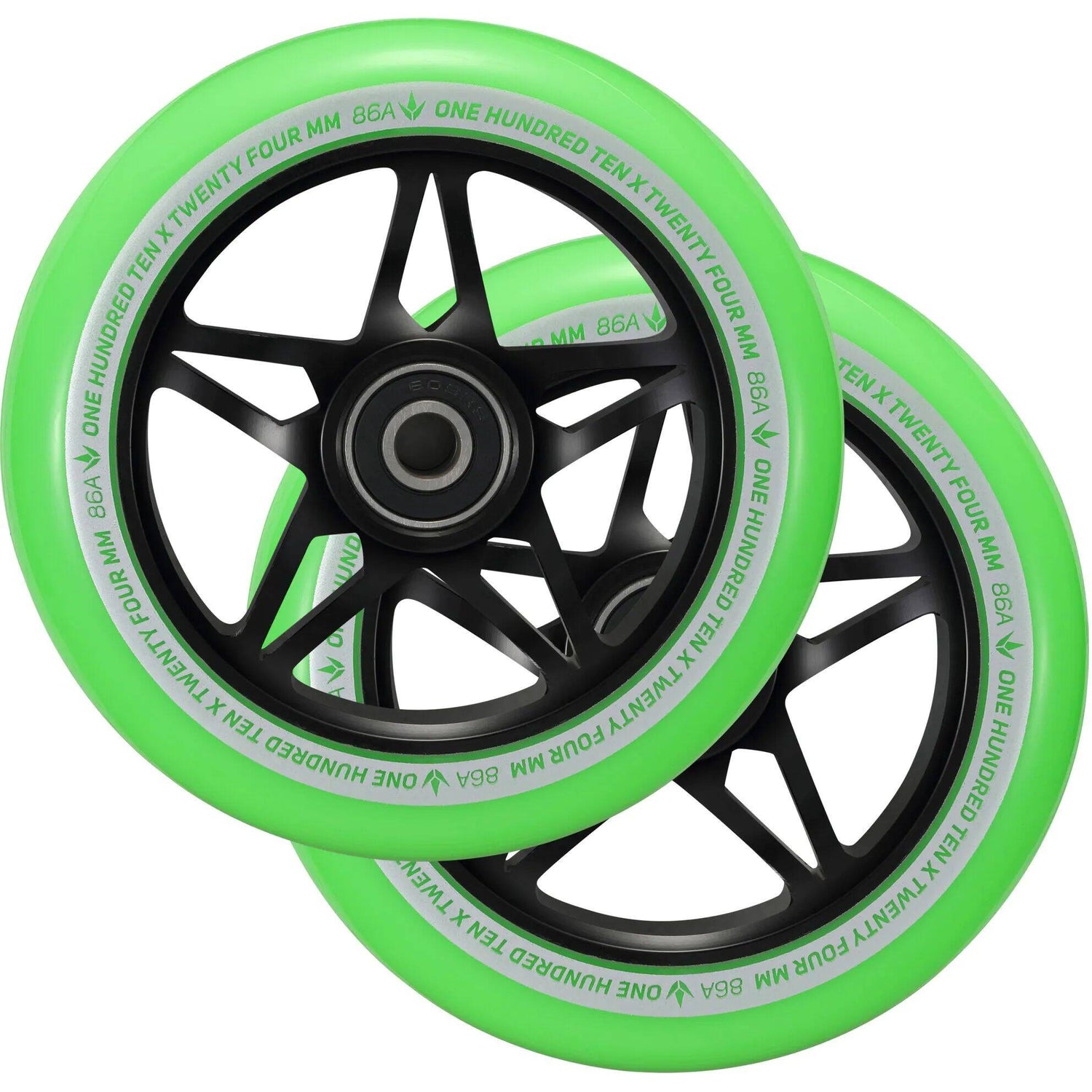 Blunt S3 110mm Scooter Wheel - Black/Green