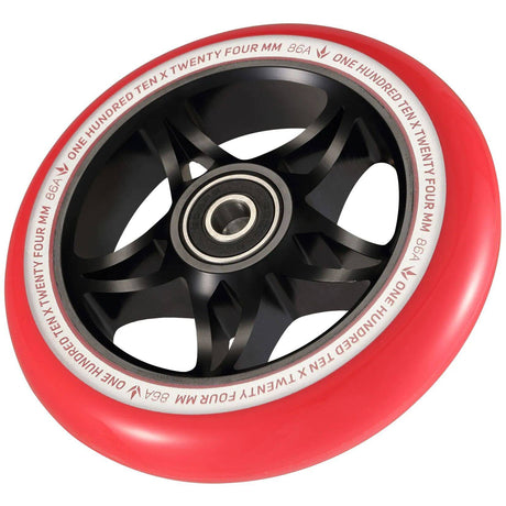 Blunt S3 110mm Scooter Wheel - Black/Red