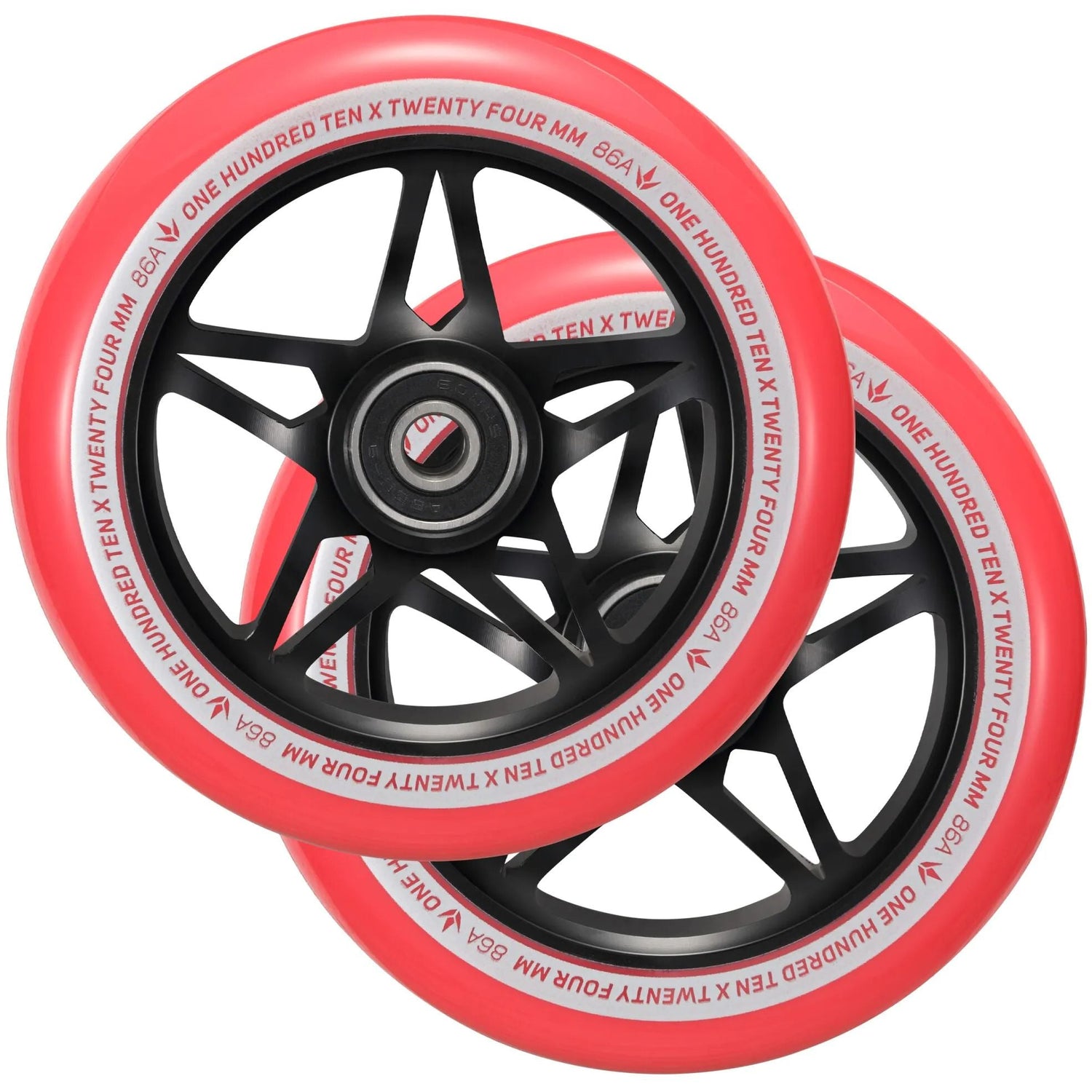 Blunt S3 110mm Scooter Wheel - Black/Red