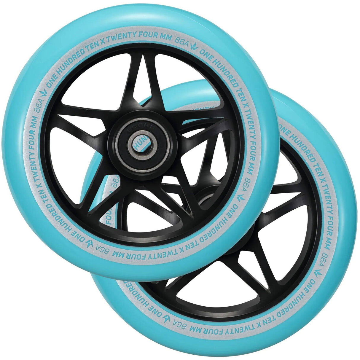Blunt S3 110mm Scooter Wheel - Black/Teal