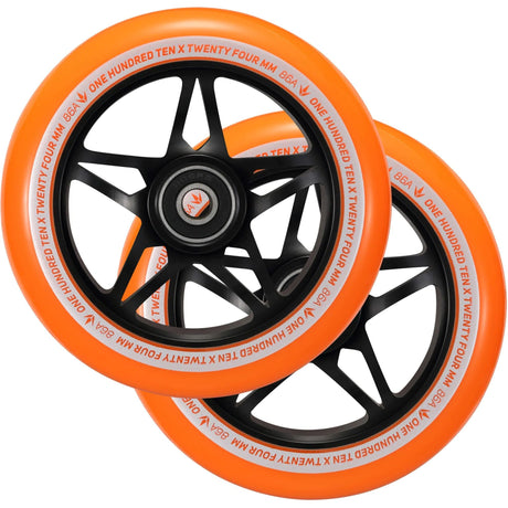 Blunt S3 110mm Scooter Wheel - Black/Orange