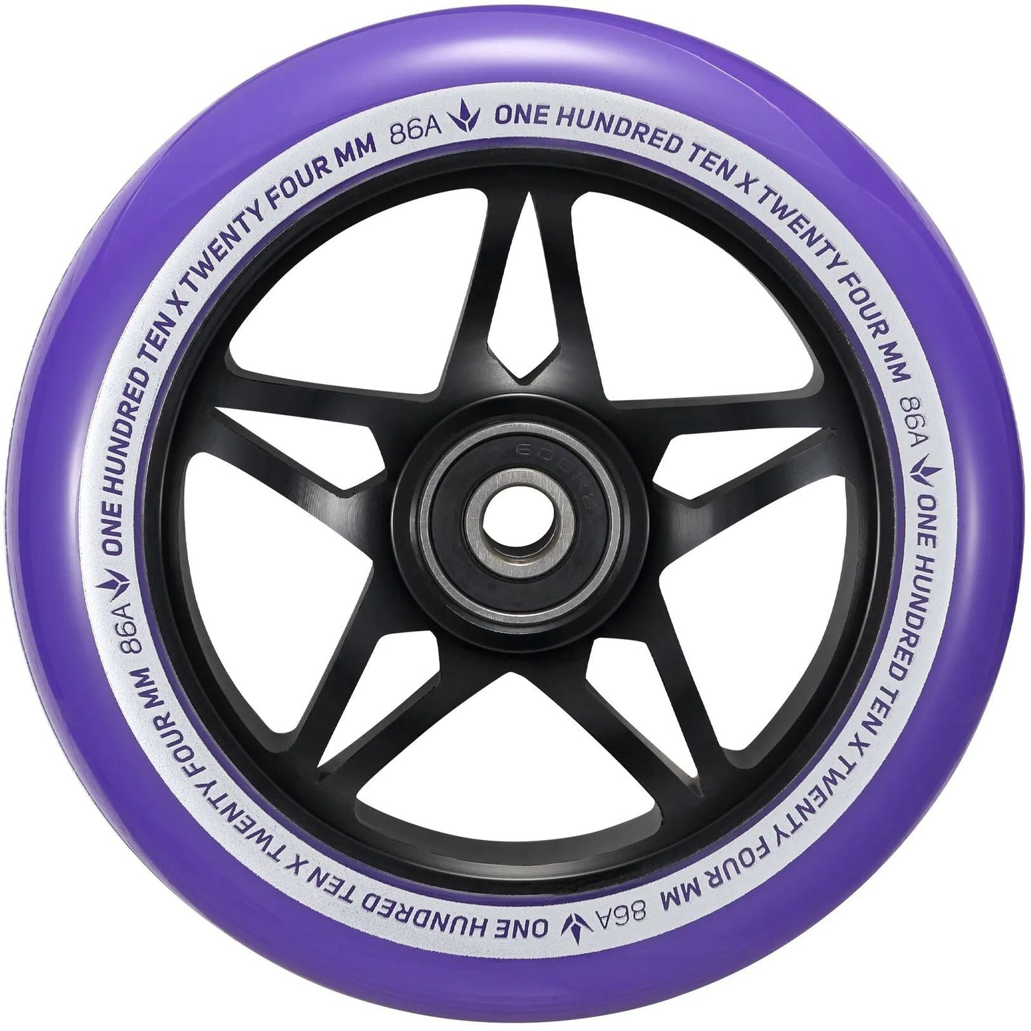 Blunt S3 110mm Scooter Wheel - Black/Purple