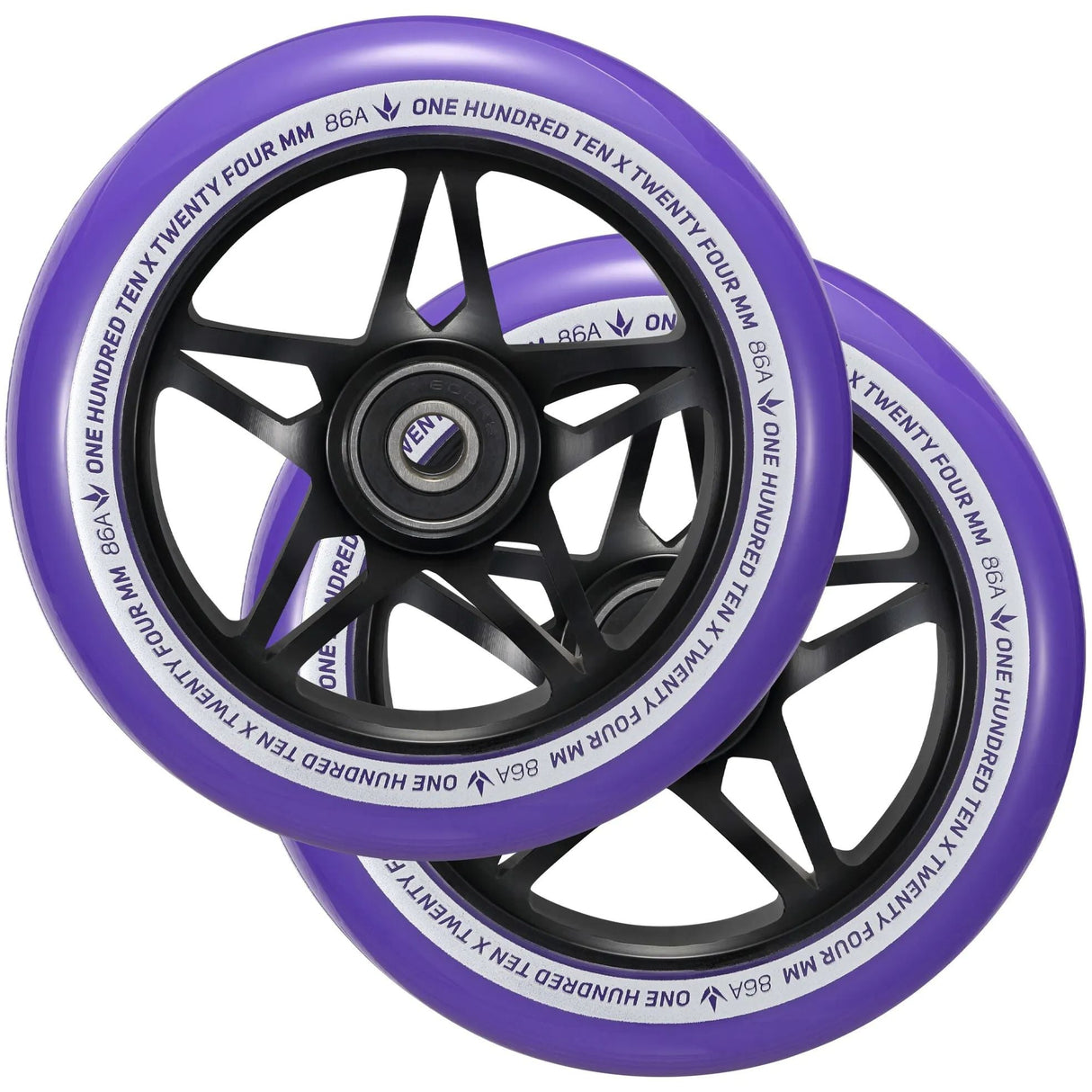 Blunt S3 110mm Scooter Wheel - Black/Purple