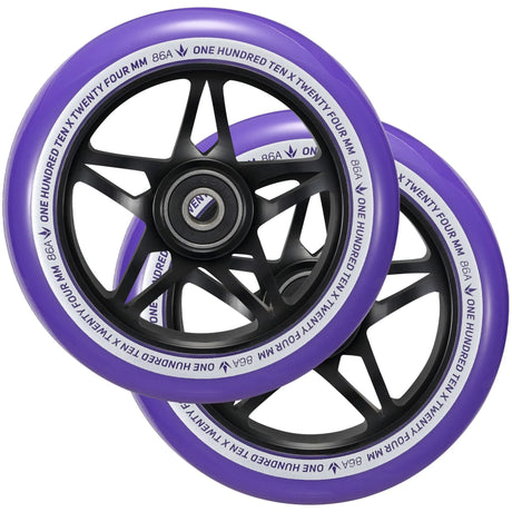 Blunt S3 110mm Scooter Wheel - Black/Purple