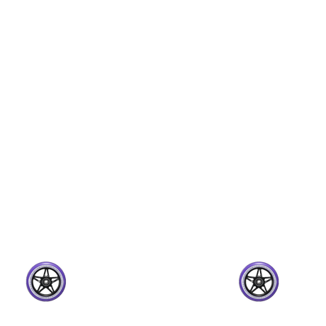 Blunt S3 110mm Scooter Wheel - Black/Purple