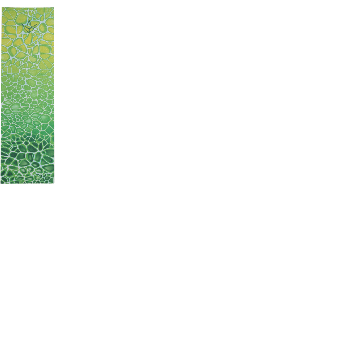 Blunt Scooter Grip Tape - Neuron Green 23" x 6"